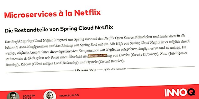 Introduktion til Spring Cloud Rest Client med Netflix Ribbon