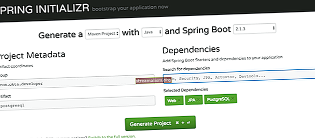הפעלת אתחול האביב עם PostgreSQL ב- Docker Compose
