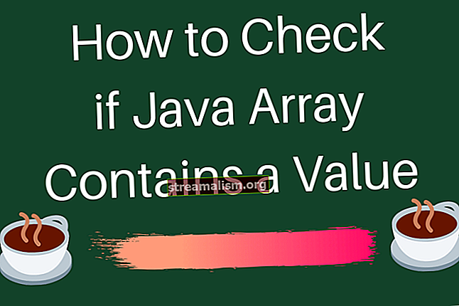 Kontrol af, om en matrix er sorteret i Java