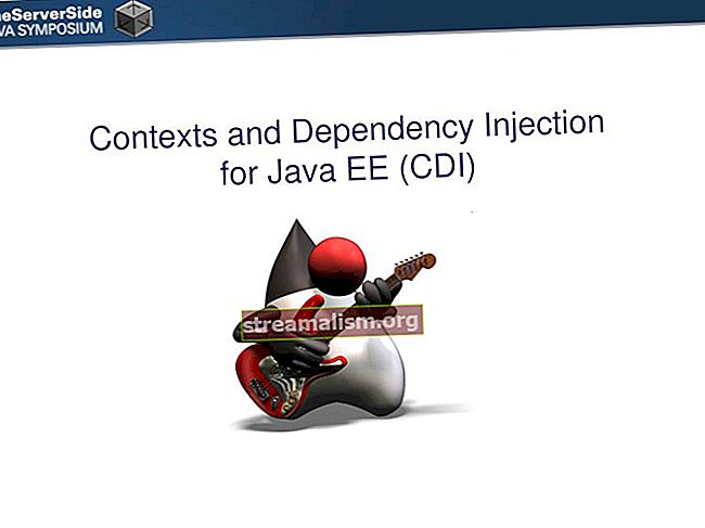 מבוא ל- CDI (Contexts and Dependency Injection) ב- Java